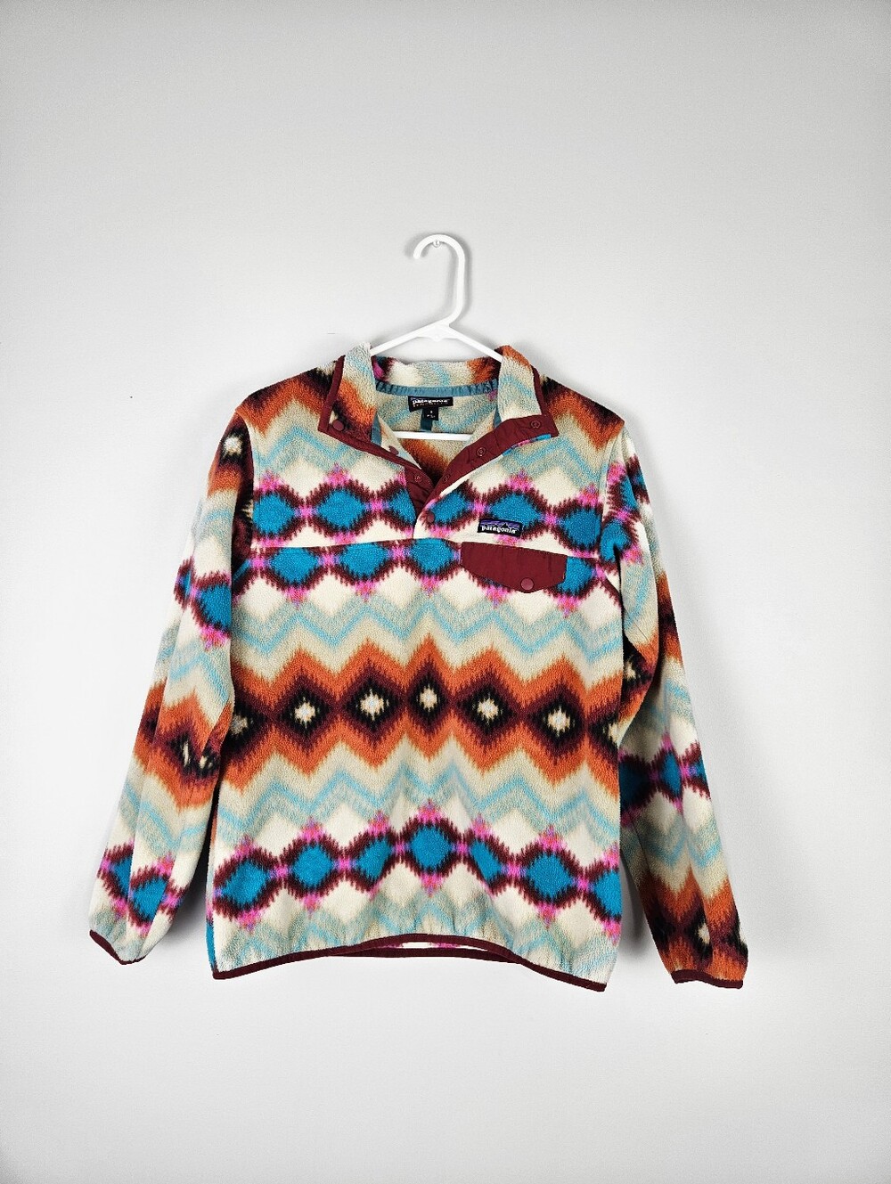 Patagonia Synchilla Lightweight Snap-T Pullover in Timber Twist